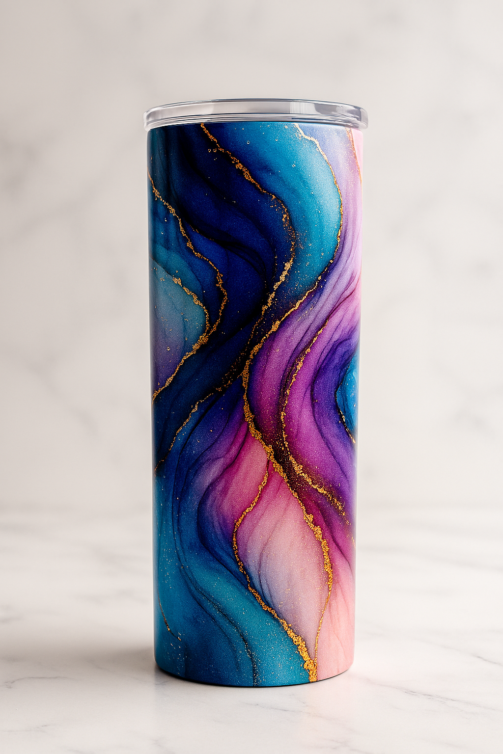 Custom Celestial Swirl 20oz Tumbler by K&M Print Works