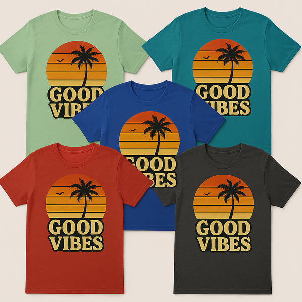 Good Vibes Summer Tee