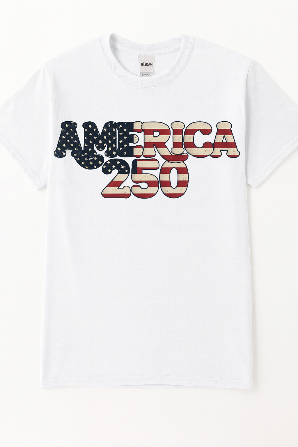 Custom America 250 Years Graphic Tee by K&M Print Works