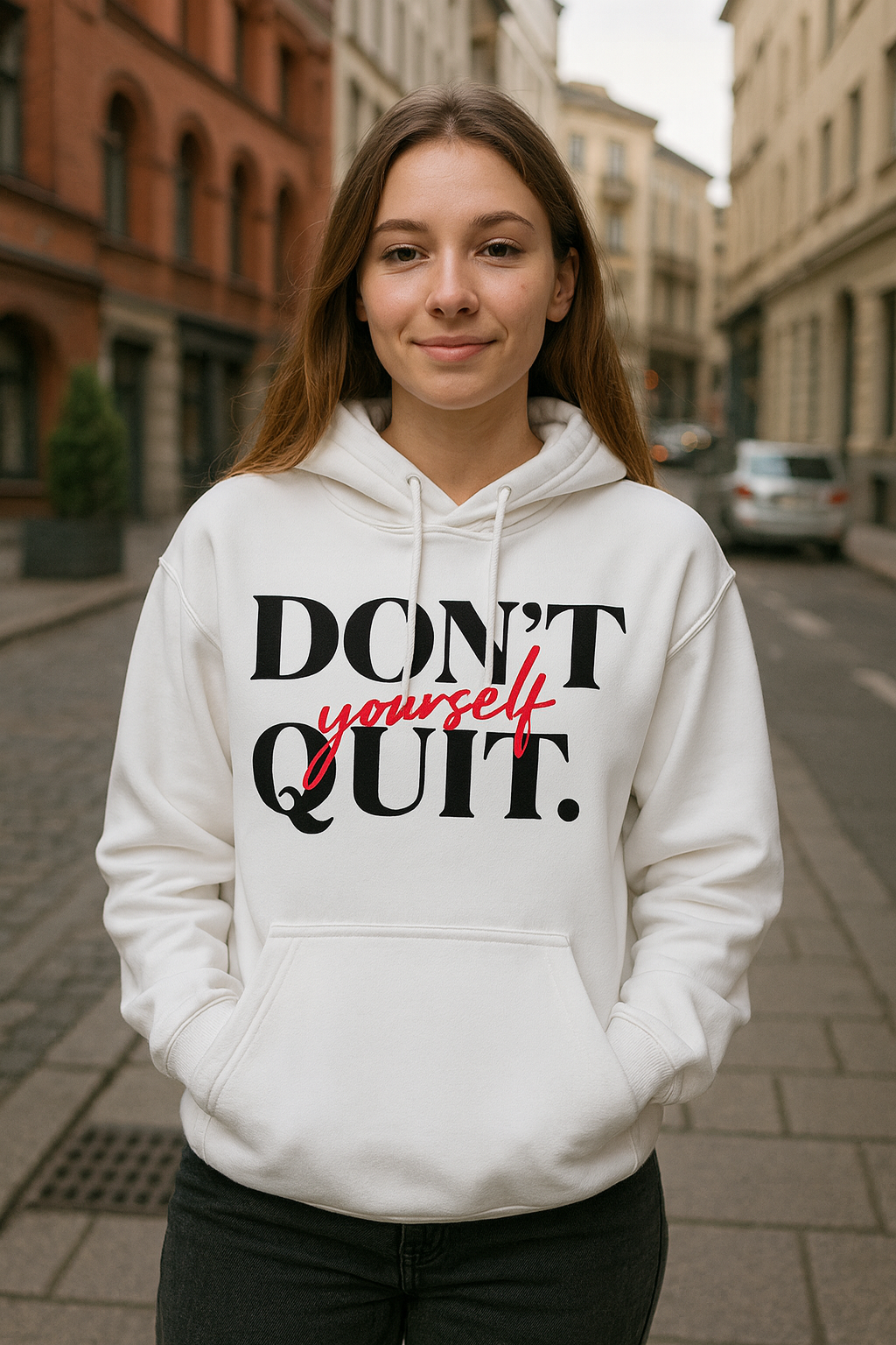 Motivational Custom Hoodie Printed by K&M Print Works