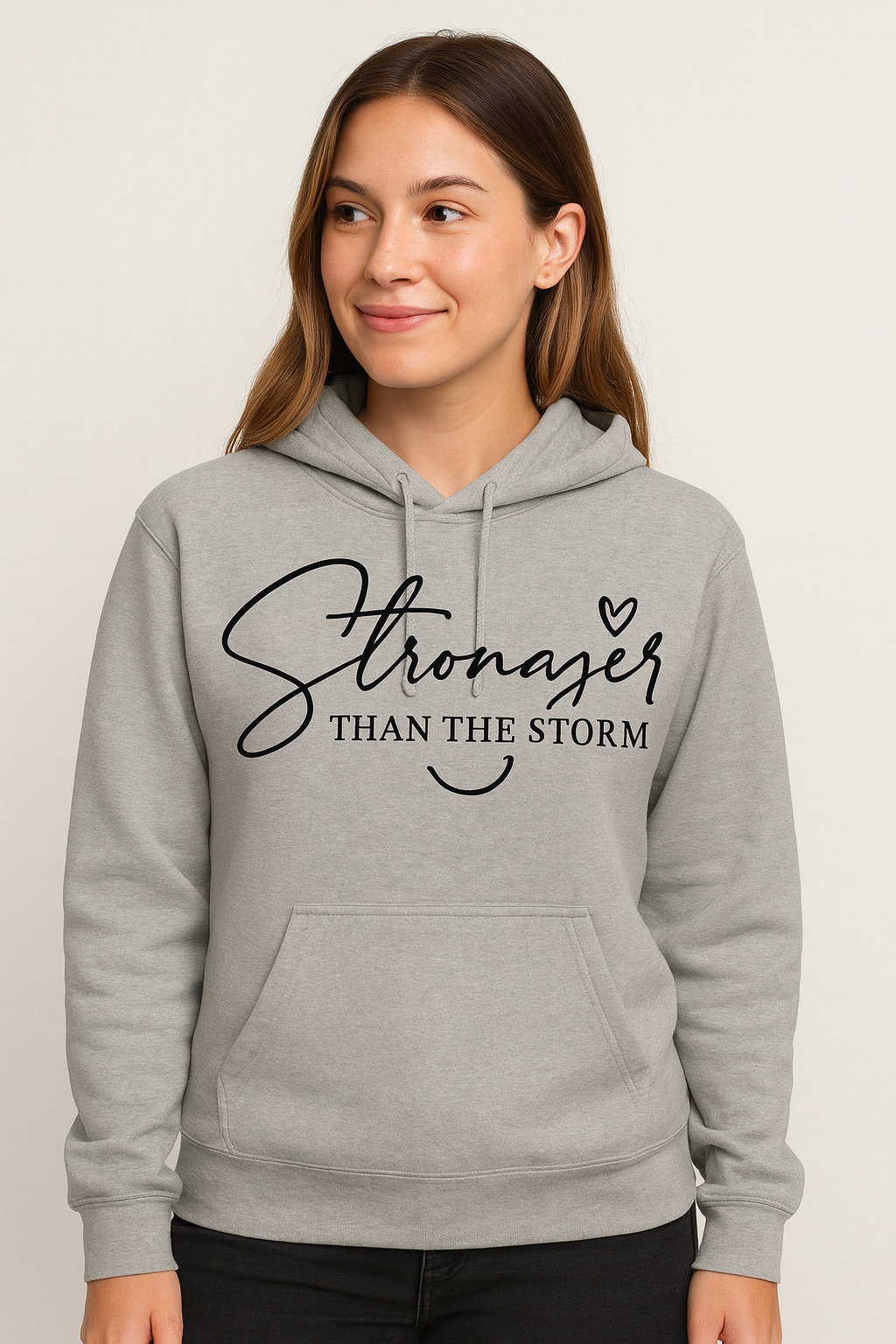 50/50 Blend Custom Hoodie Printed by K&M Print Works