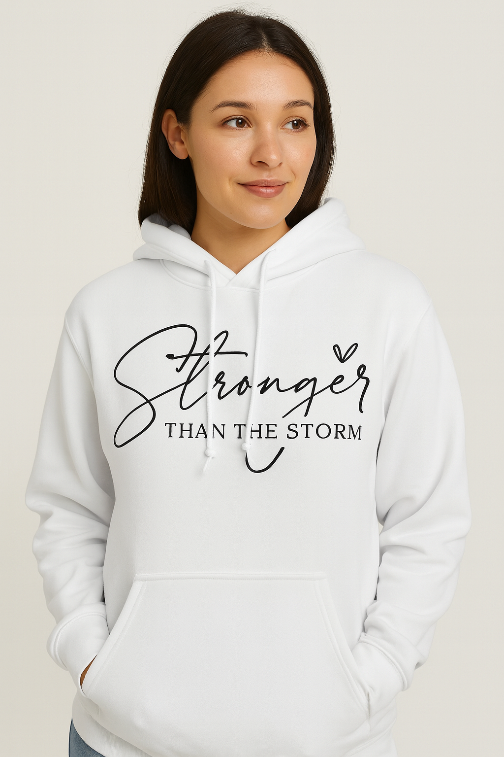 50/50 Blend Custom Hoodie Printed by K&M Print Works