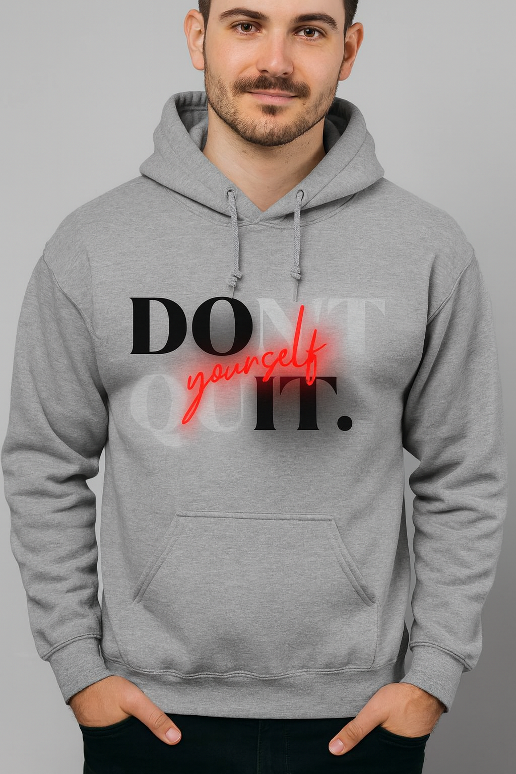 Motivational Custom Hoodie Printed by K&M Print Works
