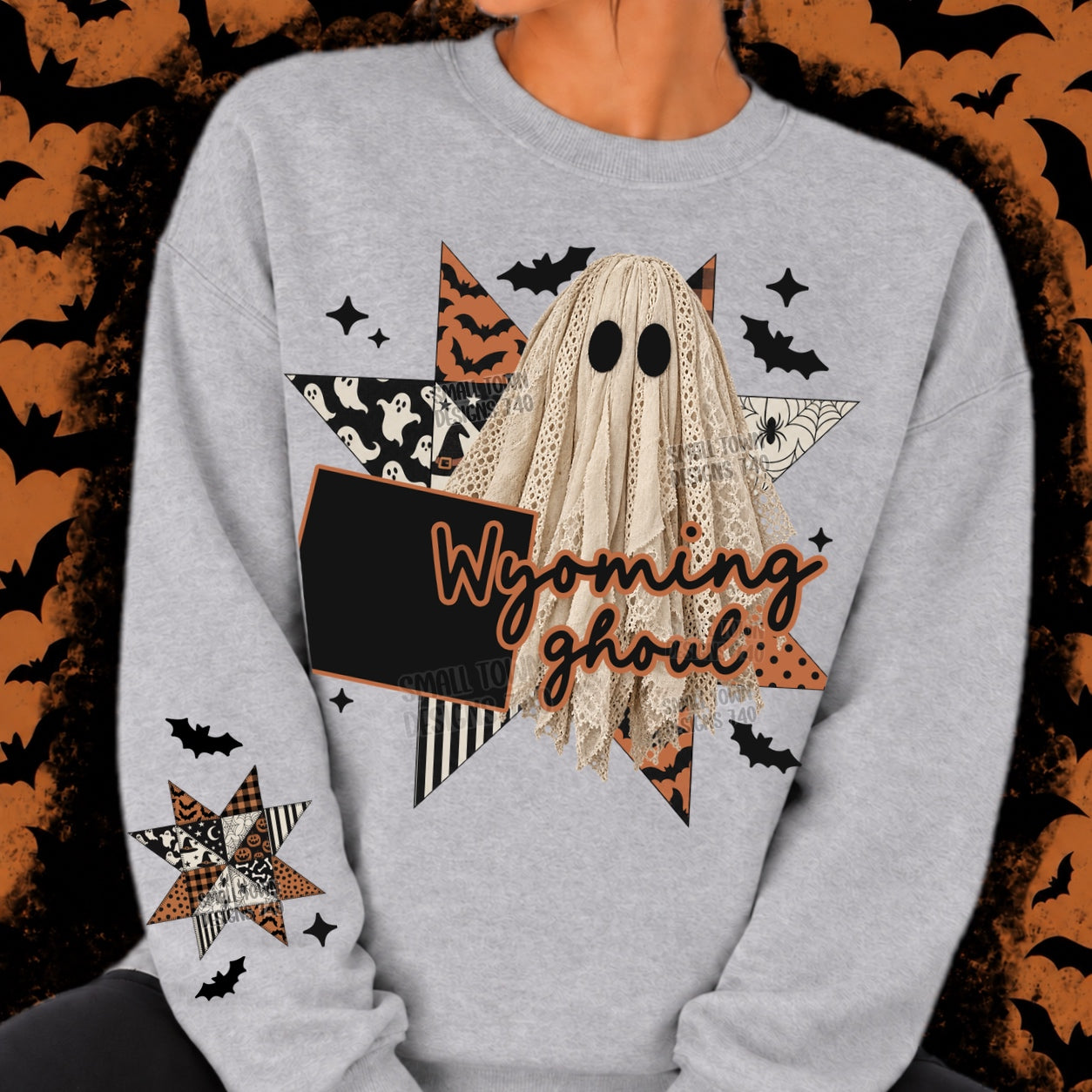 Wyoming Ghoul Lace Ghost Graphic Shirt – K&M Print Works