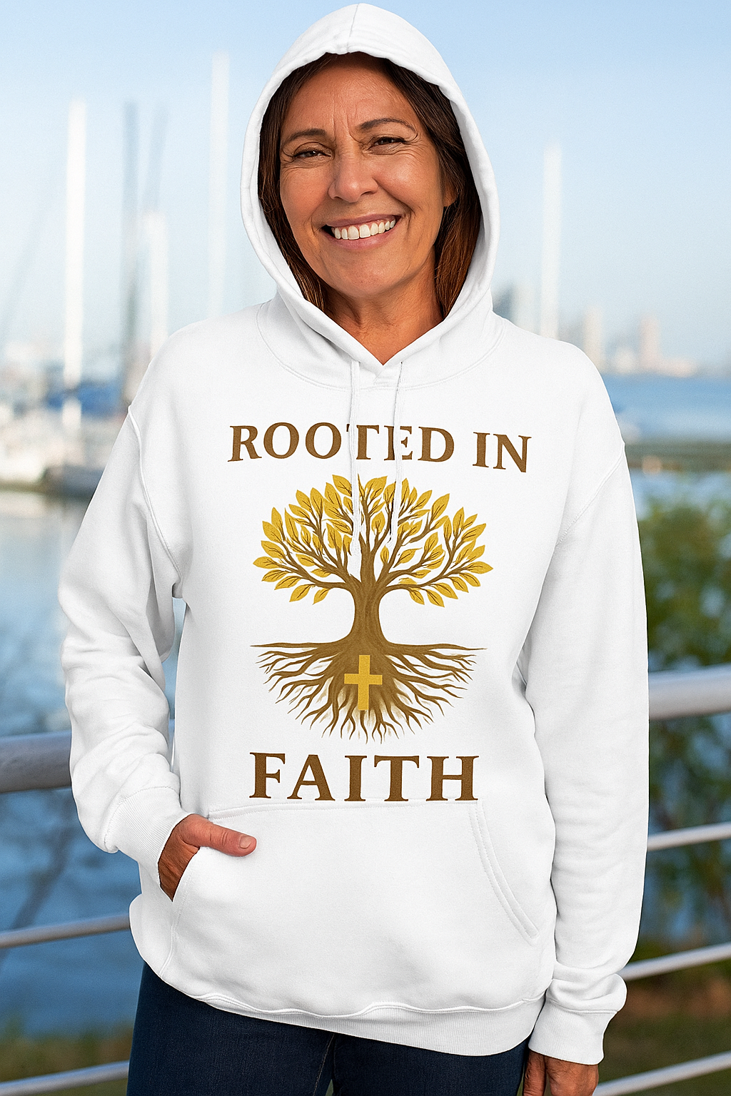 Custom Faith Hoodie Printed by K&M Print Works in Wheelersburg OH