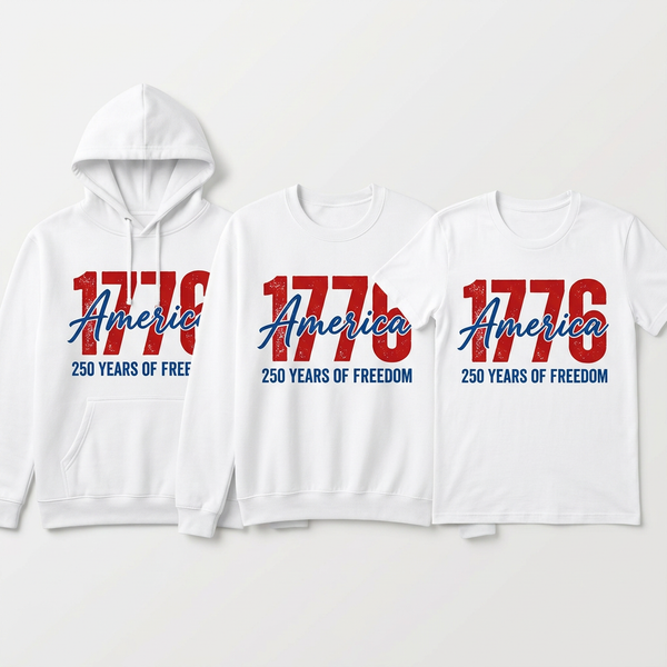 Custom Patriotic Graphic Tee by K&M Print Works