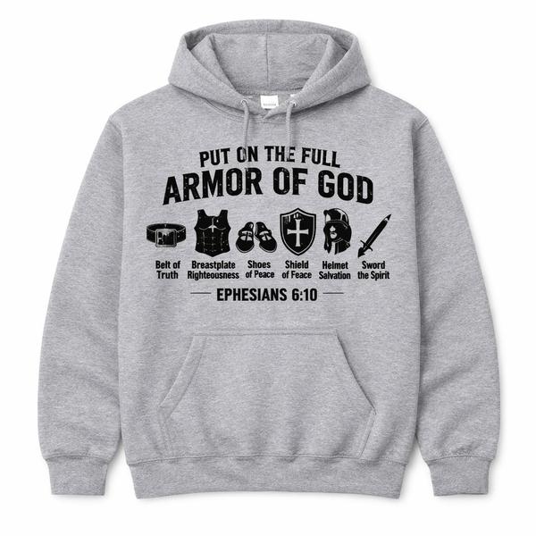 Custom Scripture Graphic Hoodie by K&M Print Works