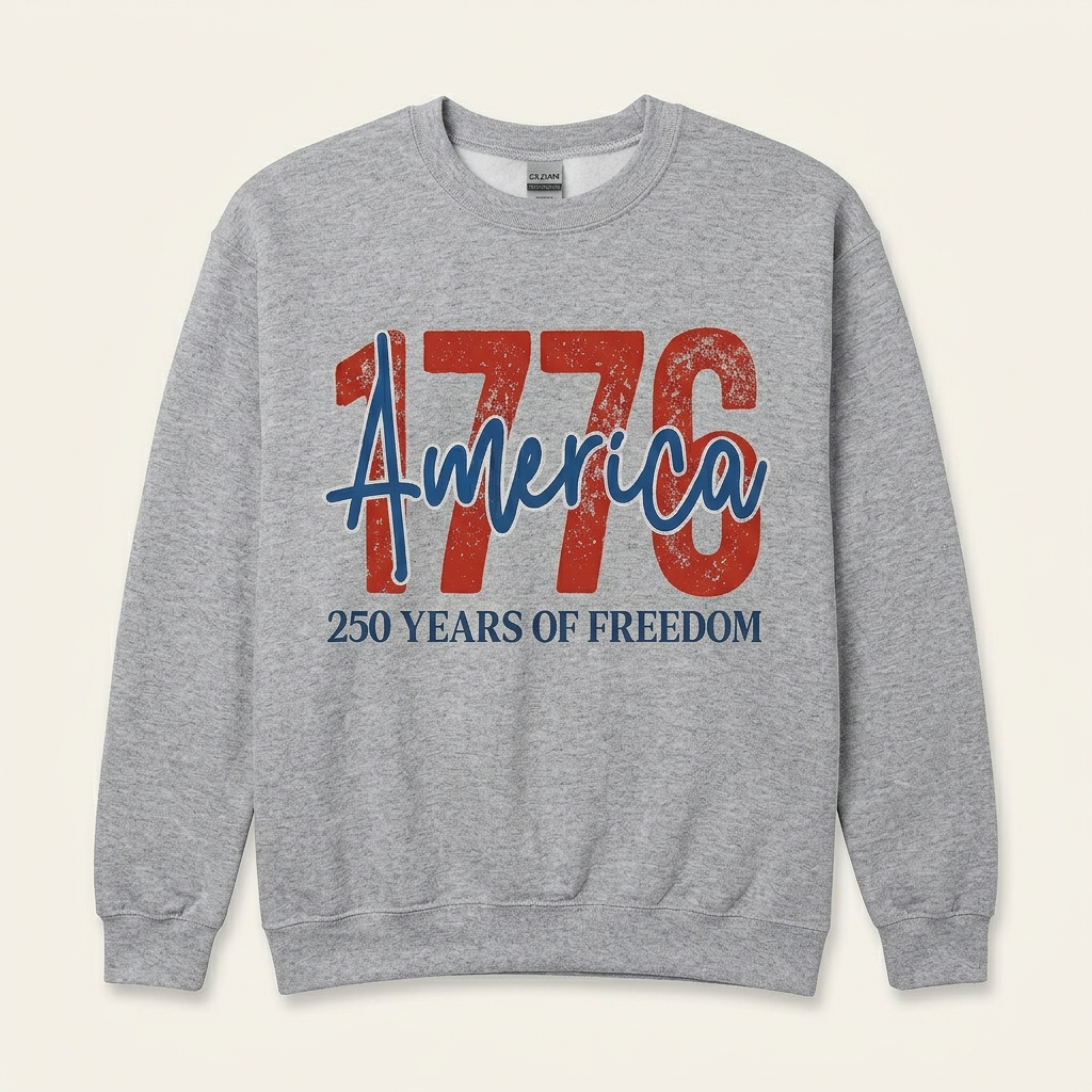 Custom Patriotic Graphic Tee by K&M Print Works