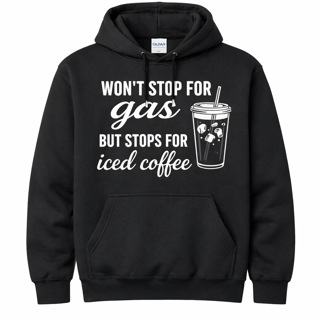 Funny Coffee Lover Hoodie by K&M Print Works