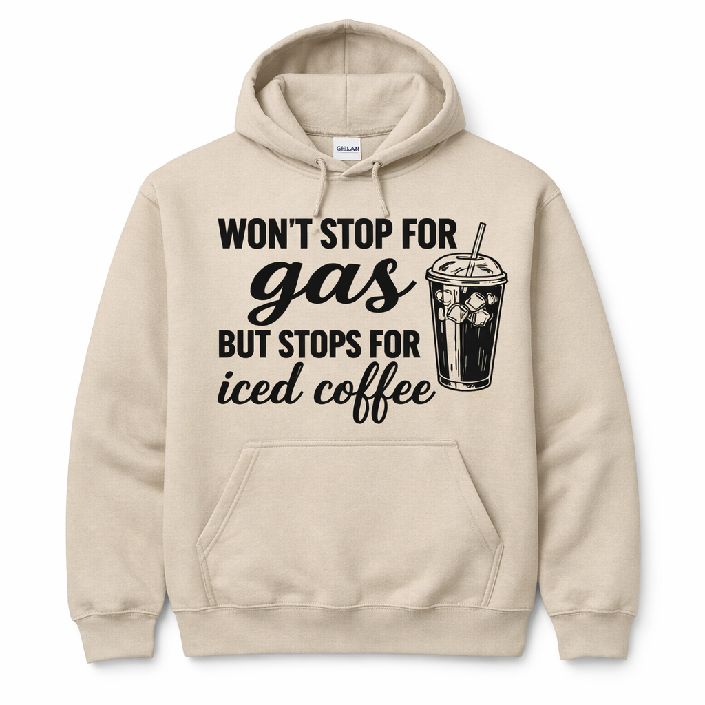 Funny Coffee Lover Hoodie by K&M Print Works